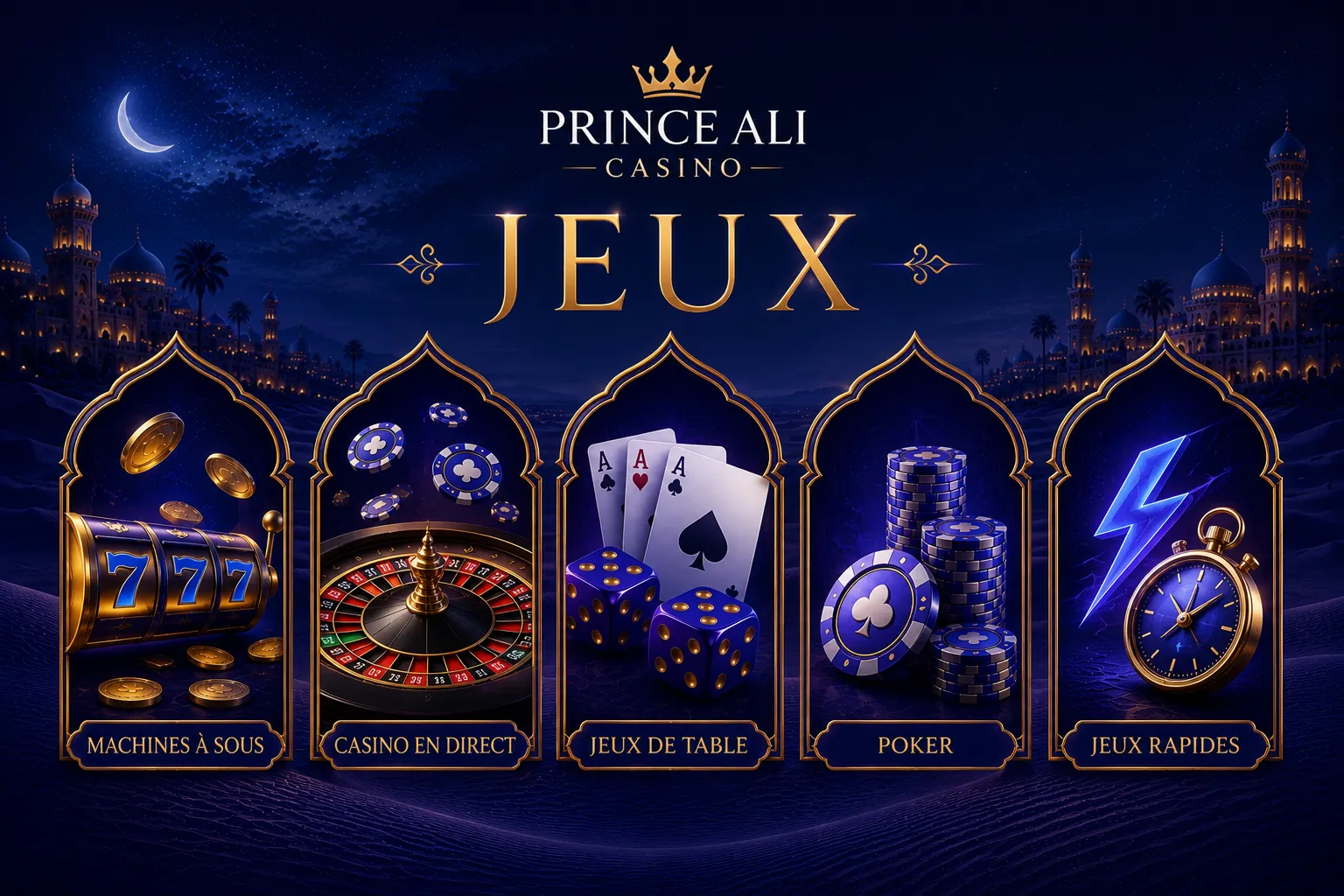 jeux Prince Ali Casino